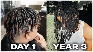 3 Year Dreadlock Timelapse  High Top Dreadlocks  Jordy [upl. by Ocisnarf]