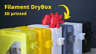 Mihais 3D printed filament DryBox [upl. by Aerdnek]