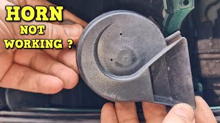 Car Horn Not Working   Volkswagen Polo [upl. by Lynch274]