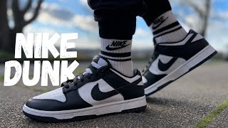 New FAVOURITE Nike Dunk Low BlackWhite Panda Review amp On Foot [upl. by Bak]