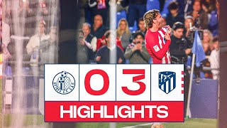 HIGHLIGHTS  Getafe CF 03 Atlético de Madrid  LALIGA EA SPORTS  Jornada 36  Temporada 20232024 [upl. by Joette]