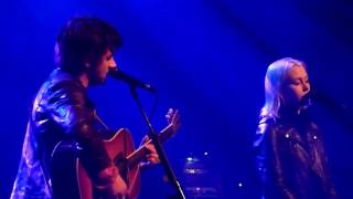 Conor Oberst  Lua with Phoebe Bridgers  Live At AB Brussel 30012017 [upl. by Hsirehc]