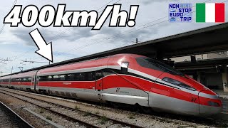 Italys FLAGSHIP Highspeed Train  Venice to Milan on the Frecciarossa 1000 [upl. by Tonnie]