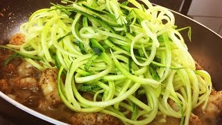 BBQ Shrimp amp Zoodles Recipe [upl. by Teriann]