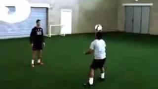 CristianoRonaldo vs Jeremy Lynch Freestyle20095magazinerioferdinandcom [upl. by Salsbury]