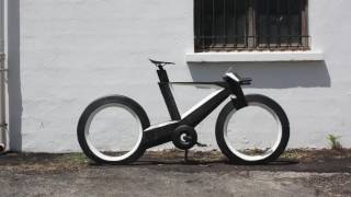 THE CYCLOTRON BIKE Revolutionary Spokeless Bike [upl. by Clellan]