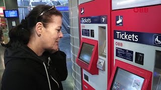 ÖBB testen Telefonjoker am Ticketautomaten [upl. by Ennove]