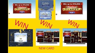 NATIONAL LOTTERY SCRATCHCARDS D AND L [upl. by Vadim]