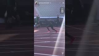 Trayvon Bromell 976 100m Block starts💨💨💨 credits to Trayvon Bromell ig [upl. by Ardna]