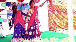 Nuvvem Maya chesavo okkadu movie song Kakaravai monttesori school celebration s [upl. by Earazed412]