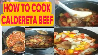 ASMR HOW TO COOK CALDERATA BEEFSATISFYING YUMMY COOKING TRENDING ASMR [upl. by Hadwyn]