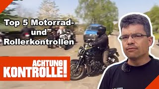 Top 5 Motorrad und Rollerkontrollen Einsicht Fehlanzeige  Kabel Eins  Achtung Kontrolle [upl. by Arahset]