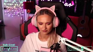 TALIA MAR GETS EMOTIONAL WHILE LISTENING TO KSI  MILLIONS [upl. by Lindberg54]