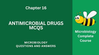 Antimicrobial Drugs MCQ Questions Answers PDF  Antimicrobial Drugs Ch 16 Notes Class 912 MCQs App [upl. by Ilak]