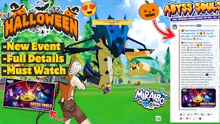 🎃 HALLOWEEN EVENT‼️MIRAIBO GO NEW EVENT quotABYSS SOULSquot 🤩  FULL INFO‼️ MIRAIBO GO PALWORLD MOBILE [upl. by Brade]