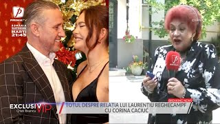 ELENA MERIȘOREANU DESPRE RELAȚIA LUI LAURENȚIU REGHECAMPF CU CORINA CACIUC SE POARTĂ FRUMOS CU EA [upl. by Kaia]