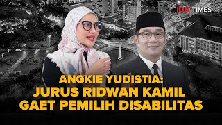 GenZ Memilih  Angkie Yudistia Ungkap Jurus Ridwan Kamil Gaet Pemilih Disabilitas [upl. by Odnalra]