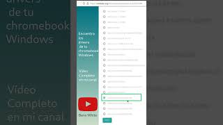 Encuentra los drivers de tu chromebook con windows windows linux chromebook [upl. by Eylatan910]