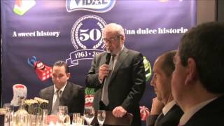 Vidal Golosinas celebra en ISM su 50 Aniversario [upl. by Marucci679]