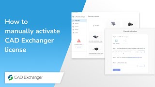 How to manually activate CAD Exchanger license [upl. by Milan]