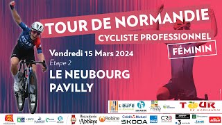 Tour de Normandie cycliste 2024  Etape 2  LIVE [upl. by Hanfurd]