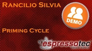 Rancilio Silvia  Beginners Guide  Meeting Miss Silvia Priming Cycle [upl. by Egamlat253]