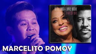 Marcelito Pomoy Incredibly Sings ‘ENDLESS LOVE In Both Male And Female Voices [upl. by Gusty]