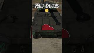 💀Decals in War Thunder💀warthunder tank memes [upl. by Ashely]