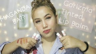 Carizma Tinted Lip Balm  Cheek amp Lip Swatches  Review [upl. by Celin]