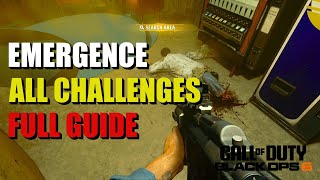 All Emergence Challenges BO6 [upl. by Yraeht]