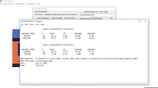 Illustration of HLM program by SSI with multilevel data [upl. by Anuahsal836]