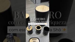 🖤 KIT DE BANHEIRO  Leia a descrição ⬇️ [upl. by Trovillion84]