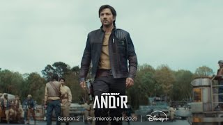 BREAKING ANDOR SEASON 2 FIRST OFFICIAL TRAILER FOOTAGE Star Wars News Star Wars 2025 Star Wars [upl. by Aniles]