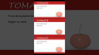 Aprende las frutas y verduras con Alex El tomate shorts [upl. by Lemon]