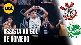 CORINTHIANS X JUVENTUDE ROMERO FAZ GOL PARA O TIMÃO APÓS LINDA JOGADA ASSISTA AO VÍDEO [upl. by Soisinoid782]