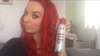 Haarfärbe Routine Elumen vs Directions  How I Dye my hair red [upl. by Dyer76]