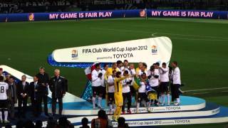 Corinthians VS Chelsea Commendation ceremony FIFA Club World Cup JAPAN 2012 [upl. by Aisena616]