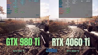 GTX 980 ti vs RTX 4060 ti [upl. by Krenek]