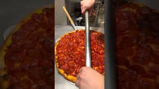 Best Pepperoni Pizza Crispy ytshorts viralvideo [upl. by Ledah]