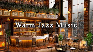 Relaxing Jazz Instrumental Music to Study Work ☕ Cozy Coffee Shop Ambience with Smooth Jazz Music [upl. by Yelyk]