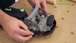 Festool Domino DF 500  Round profile joints [upl. by Lindie400]