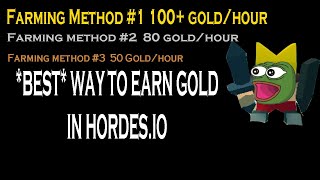 BEST Way To Earn Gold in Hordesio [upl. by Okihcim]