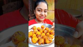 Panta bhat er pokora recipe 🥰 recipe viralvideo food cooking [upl. by Adekram]