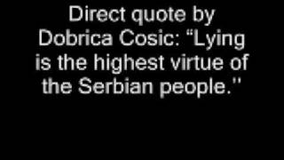 Why do Serbs lie about everyone and everything [upl. by Danyette416]