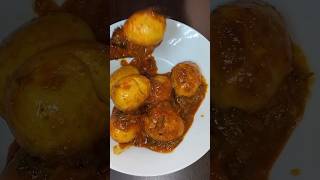 Anda Curry Dhaba Style shorts food cooking recipe eggcurry egg nonveg viral [upl. by Petta]