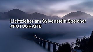 Fotografie am Sylvenstein See mit Lichtziehern [upl. by Refinnej621]