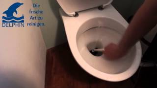 Toiletten Reinigung leicht gemacht mit DELPHIN [upl. by Gavriella]