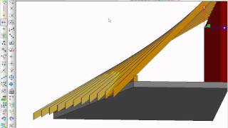 10 Holz im Raum  Sparren Trimmen3D im AbbundCAD 16 [upl. by Adnarem]