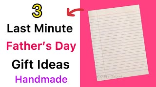 3 Last minute Father’s Day Gift ideas  Fathers day gifts  Fathers day gift ideas 5 minute crafts [upl. by Guillaume475]