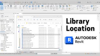 Where are the Revit family template and library files stored on my computer [upl. by Luhar]